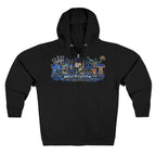 Detroit Lion Graphic Zip Hoodie | Detroit City 313 Lion Design