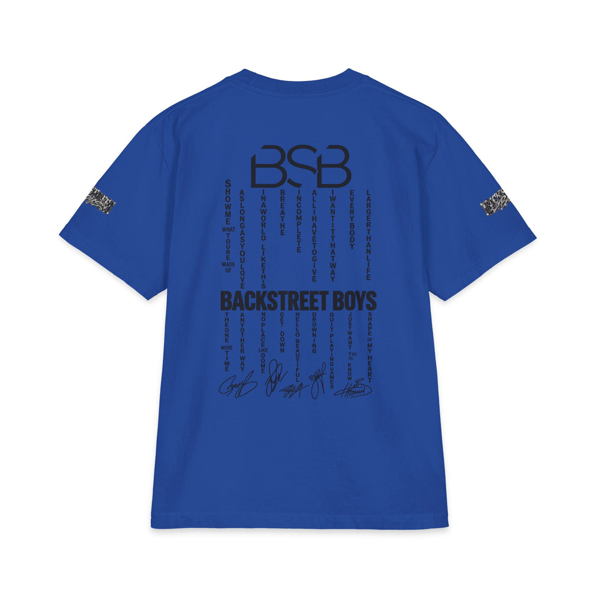 Backstreet Boys Photo Autograph T-Shirt | Band Tee