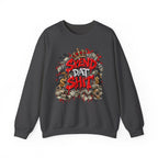 Spend Dat Shit Sweatshirt | Graffiti Money Crown Design, Streetwear Crewneck