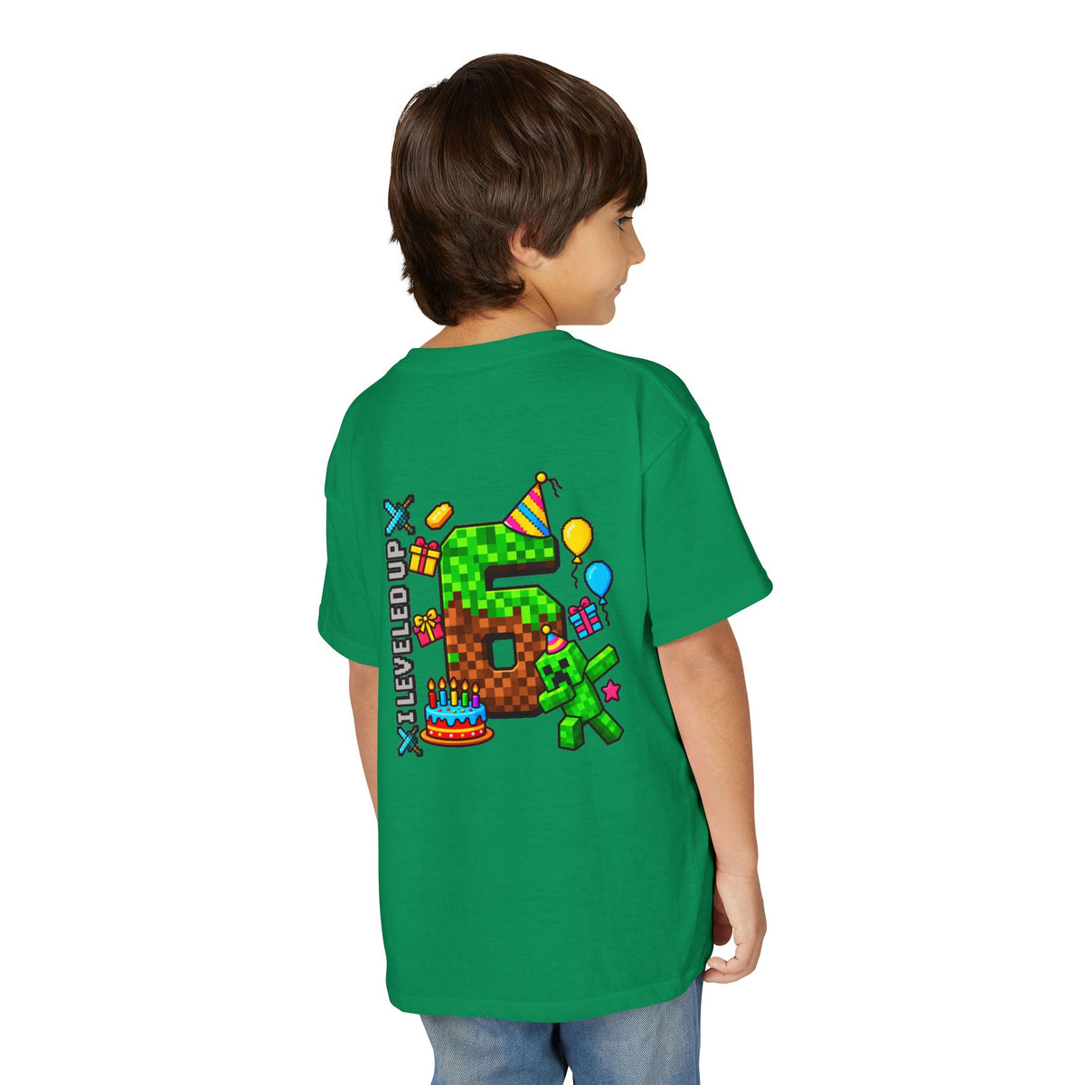 Bruh It’s My Birthday Youth T-Shirt – Pixel Gaming Birthday Shirt