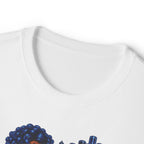Lions Detroit City Grit tee | Motor City skyline, 313, sneaker and bulldog illustration