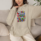 Dr. Seuss Cat in the Hat Quote Hoodie | Why Fit In When You Were Born To Stand Out Autism