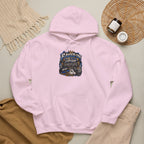 Raised On hip hop Hoodie | Vintage Guitar Skull Band Design