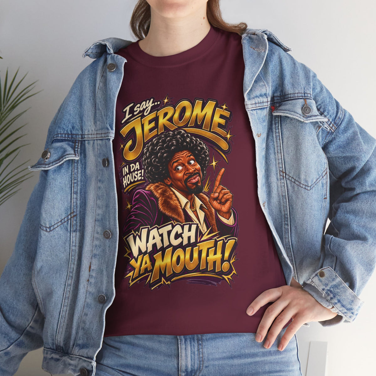 Martin Graphic Tee Jerome Watch Ya Mouth Graphic T-Shirt