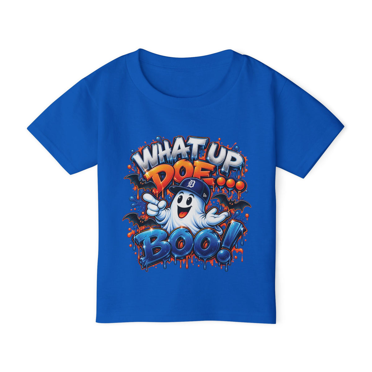 What Up Doe Boo Ghost Toddler T-shirt | Halloween Cute Ghost Tee