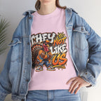 They Not Like Us Turkey Tee | Streetwear Thanksgiving Graphic Shirt