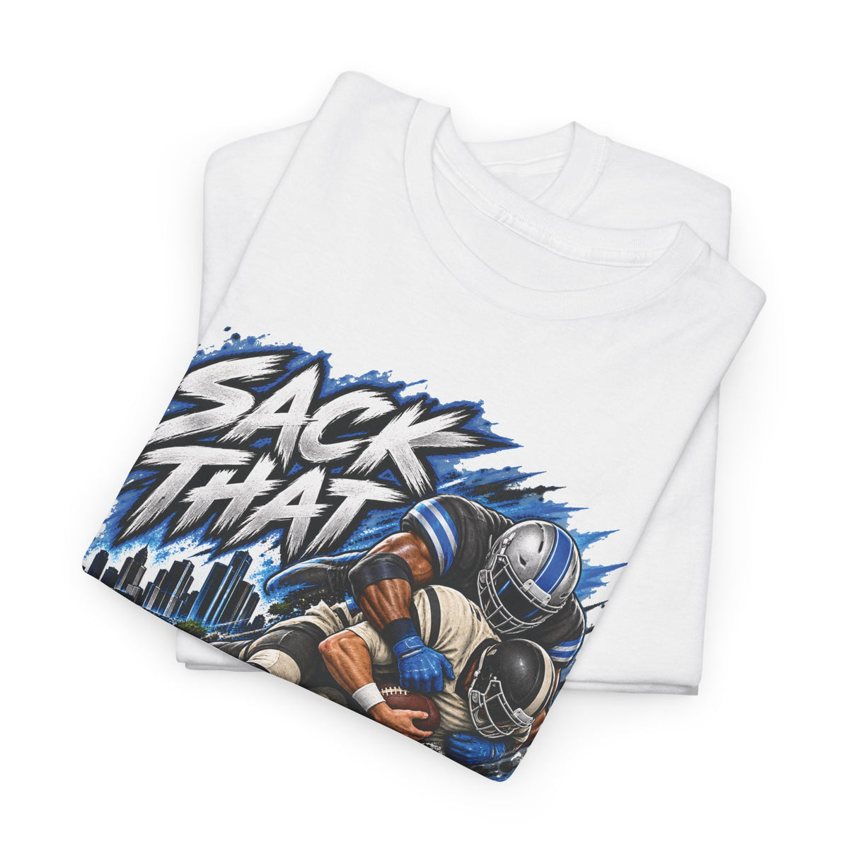 Sack That MF Lions football Graphic T-Shirt