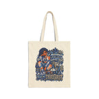 True Grit Detroit Lions Tote Bag | Vintage Baseball Illustration