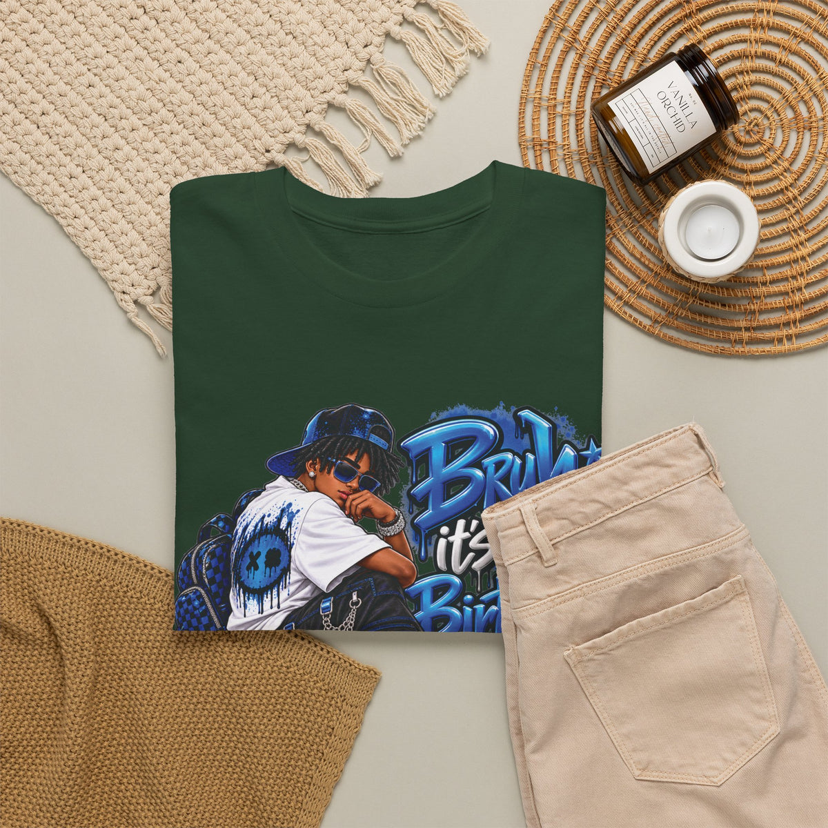 Bruh It’s My Birthday Graphic T-Shirt