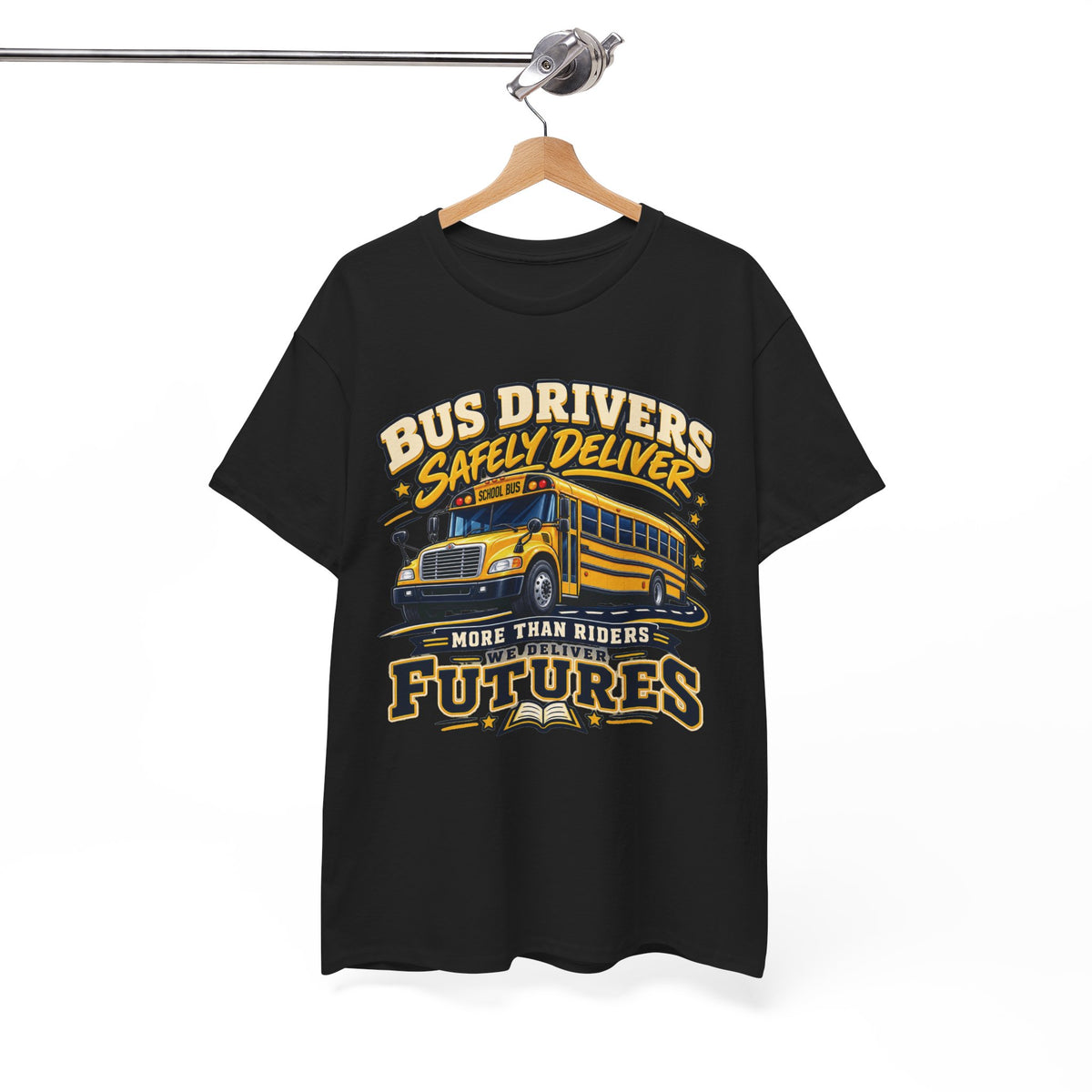 Bus Drivers Safely Deliver Futures Graphic T-Shirt