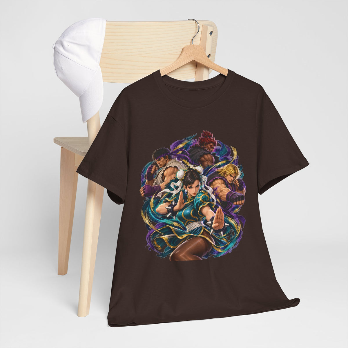 Street Fighter Characters Graphic T-Shirt