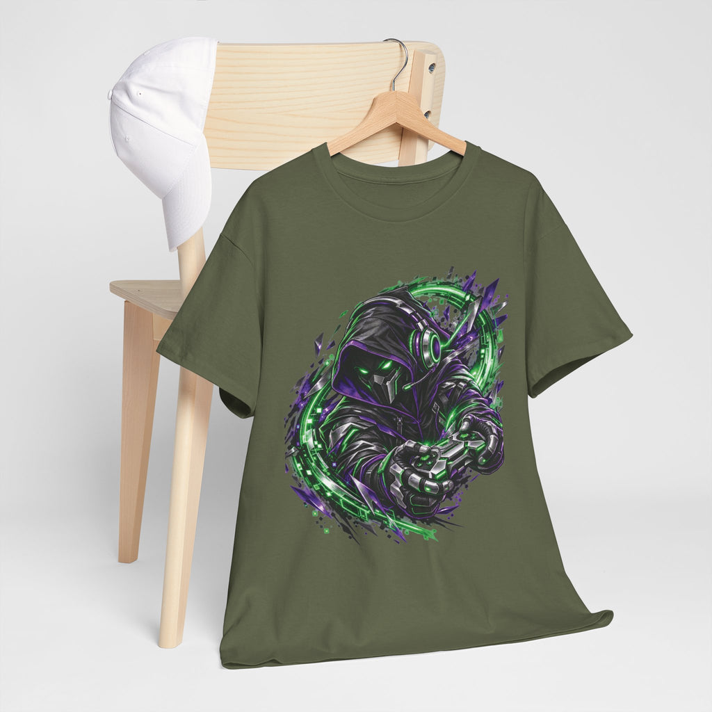 Dark Fantasy Samurai Warrior Video Game T-Shirt