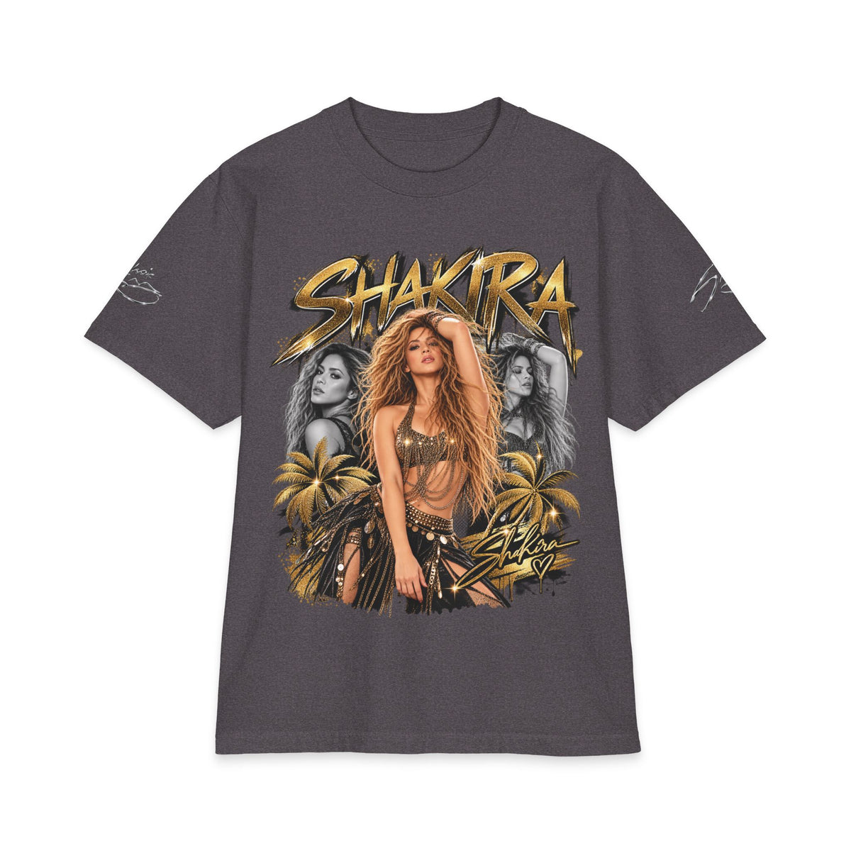 Shakria Female Pop Singer Graphic Tee | Short Sleeve T-Shirt