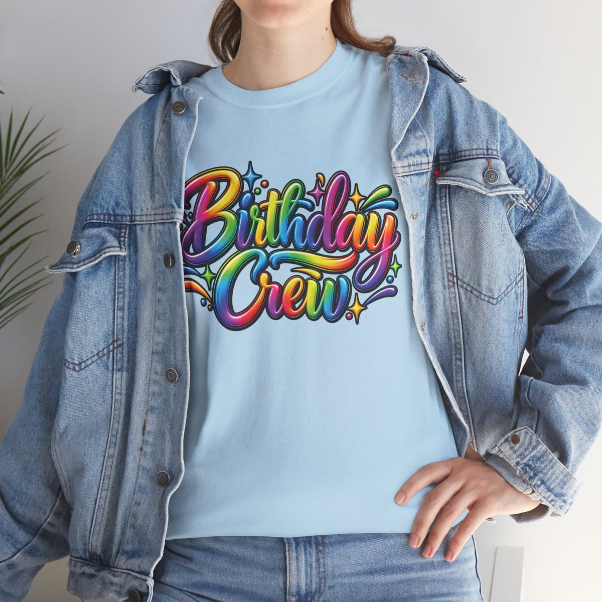 Birthday Crew Colorful Celebration T-Shirt