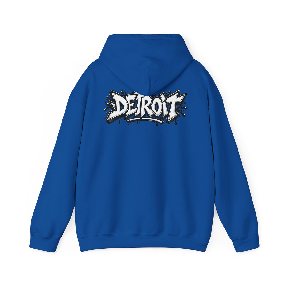 Detroit Graffiti Lion Hoodie | Colorful Street Art Pullover