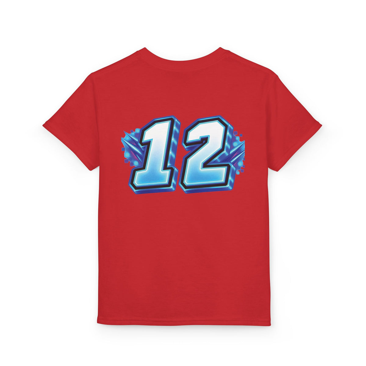 Fortnite Birthday Battle Begins Youth T-Shirt – Custom Number 12