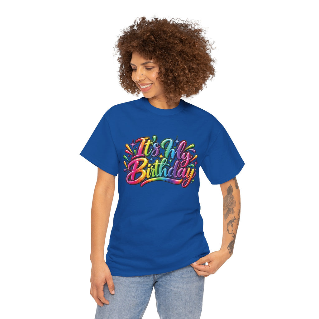 It’s My Birthday Colorful Celebration T-Shirt