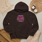 Girls Who Rock Roll Skate Hoodie | Retro Neon Skate Graphic