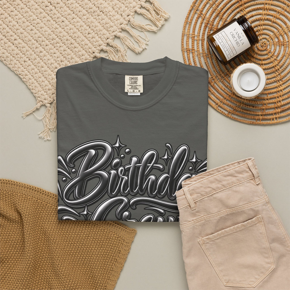 Birthday Crew Graphic T-Shirt