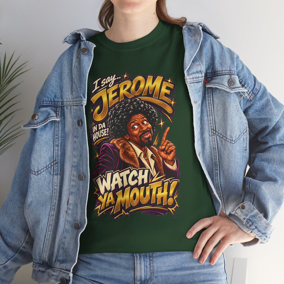 Martin Graphic Tee Jerome Watch Ya Mouth Graphic T-Shirt