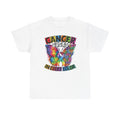 Cancer Sucks Butterfly tee | Awareness Ribbon Rainbow Colors