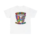 Cancer Sucks Butterfly tee | Awareness Ribbon Rainbow Colors