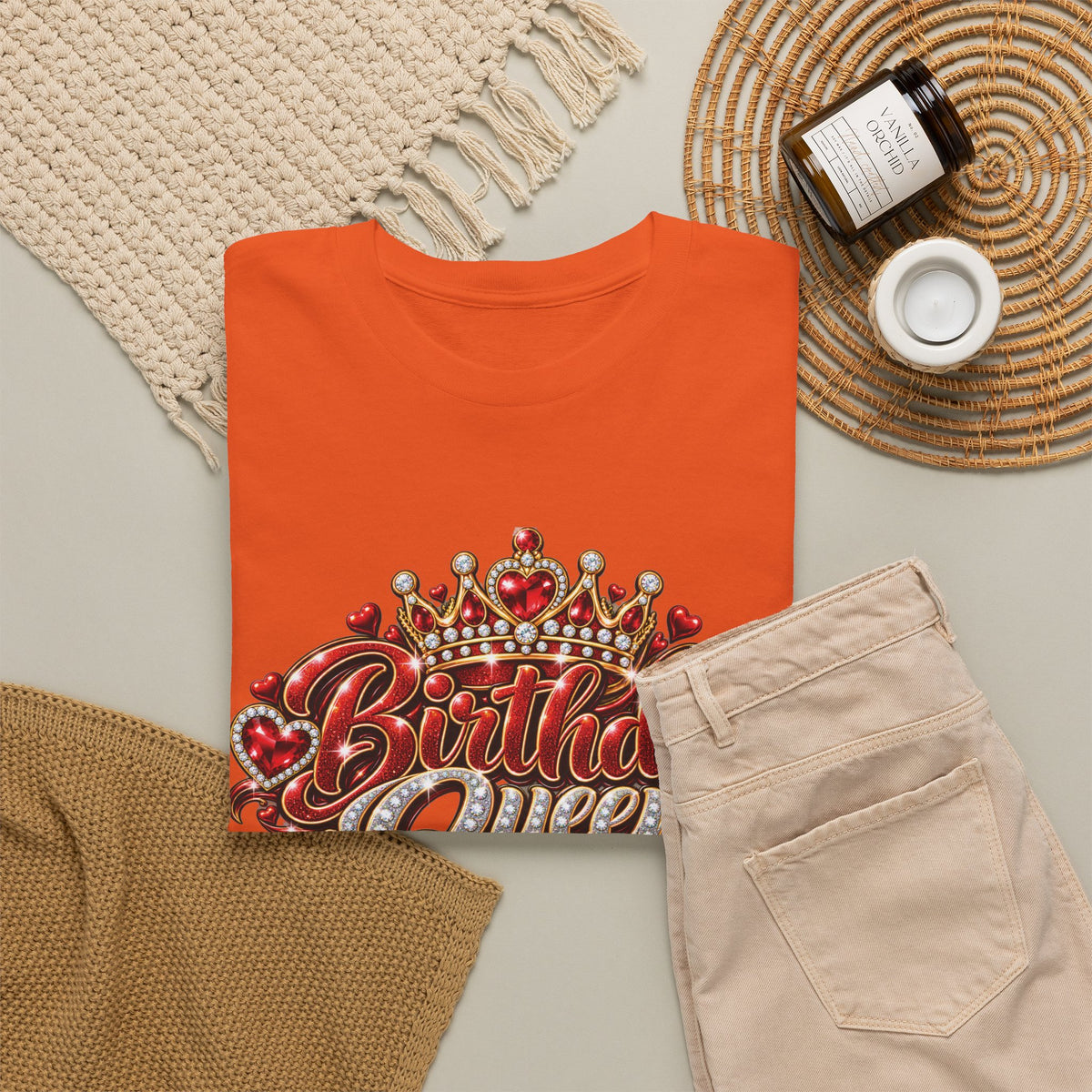Birthday Red Queen Graphic T-Shirt