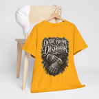 Death Before Dishonor Skull Gloves T-Shirt | Biker Tattoo Style