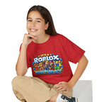 Youth Roblox Birthday T-Shirt – Leveling Up to 12