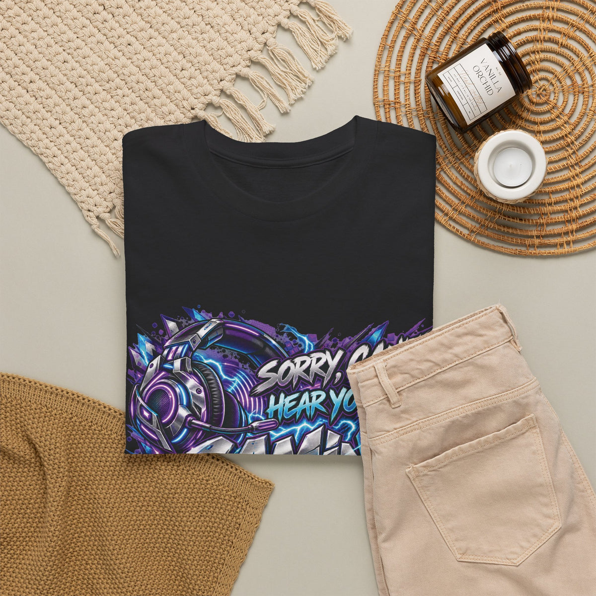 Gaming “Sorry, Can’t Hear You, I’m Gaming” Graphic T-Shirt