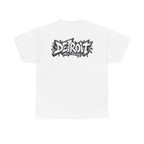 Detroit Lion Graffiti tee | Colorful Drip Lion Detroit Tee