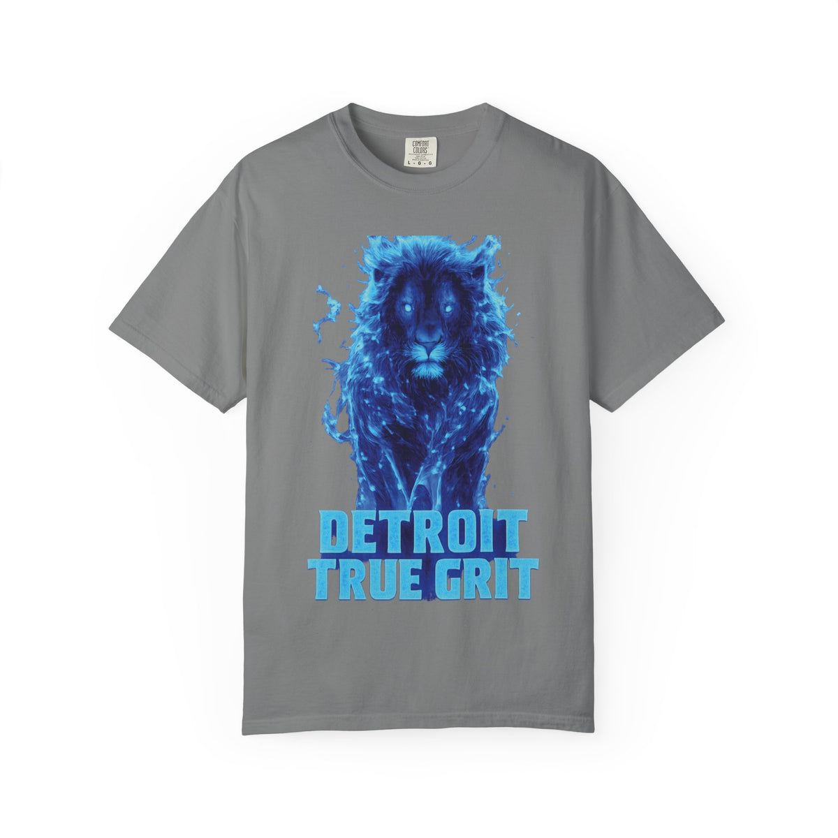 Blue Lion Detroit True Grit T-Shirt | City Pride Tee