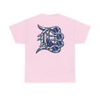 Detroit Basketball Lion Graphic Tee | City Streetball Detroit D Logo