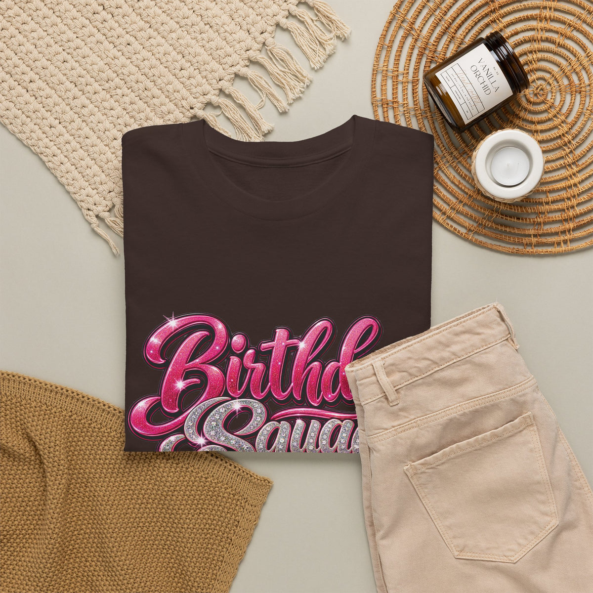 Birthday Squad Graphic T-Shirt