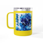 Blue Football Helmet Lions mug | 15oz Tumbler