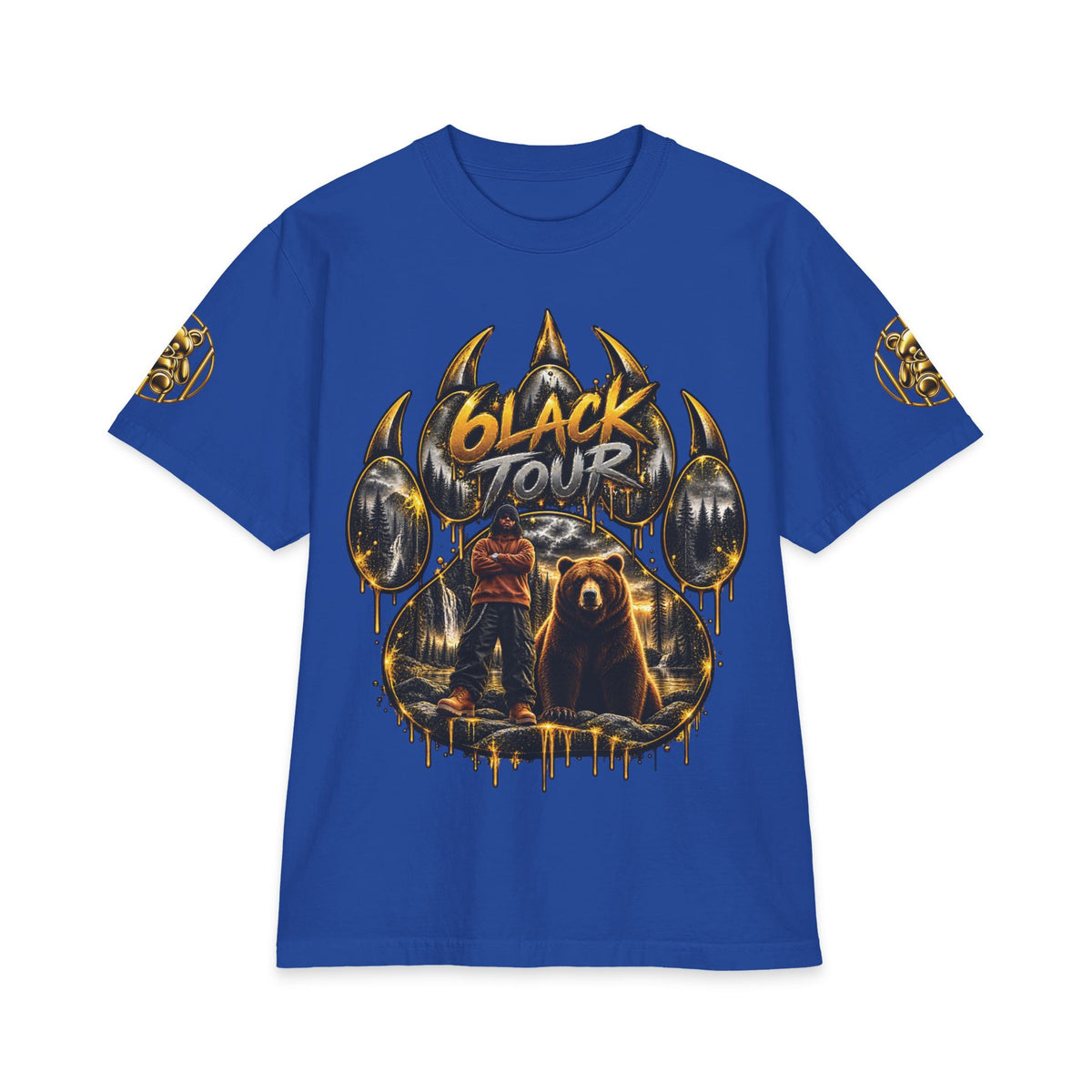 10 Years of 6lack Tour T-Shirt | Bear Forest Concert Tee