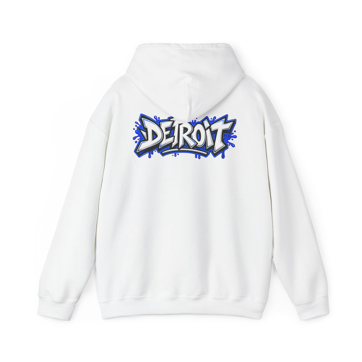 Detroit Graffiti Lion Hoodie | Detroit Drip Streetwear Sweatshirt