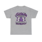 Purple Awareness Ribbon I'll Never Walk Alone T-Shirt | Support Survivor Tee