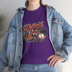 Detroit Tiger Baseball T-Shirt | Detroit skyline, claw marks