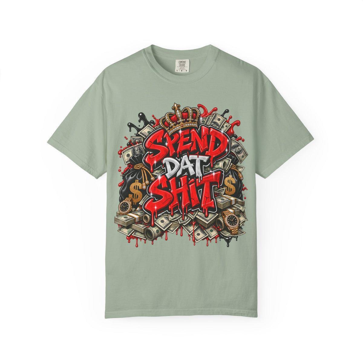 Spend Dat Shit T-shirt | Graffiti Money Street Art Tee