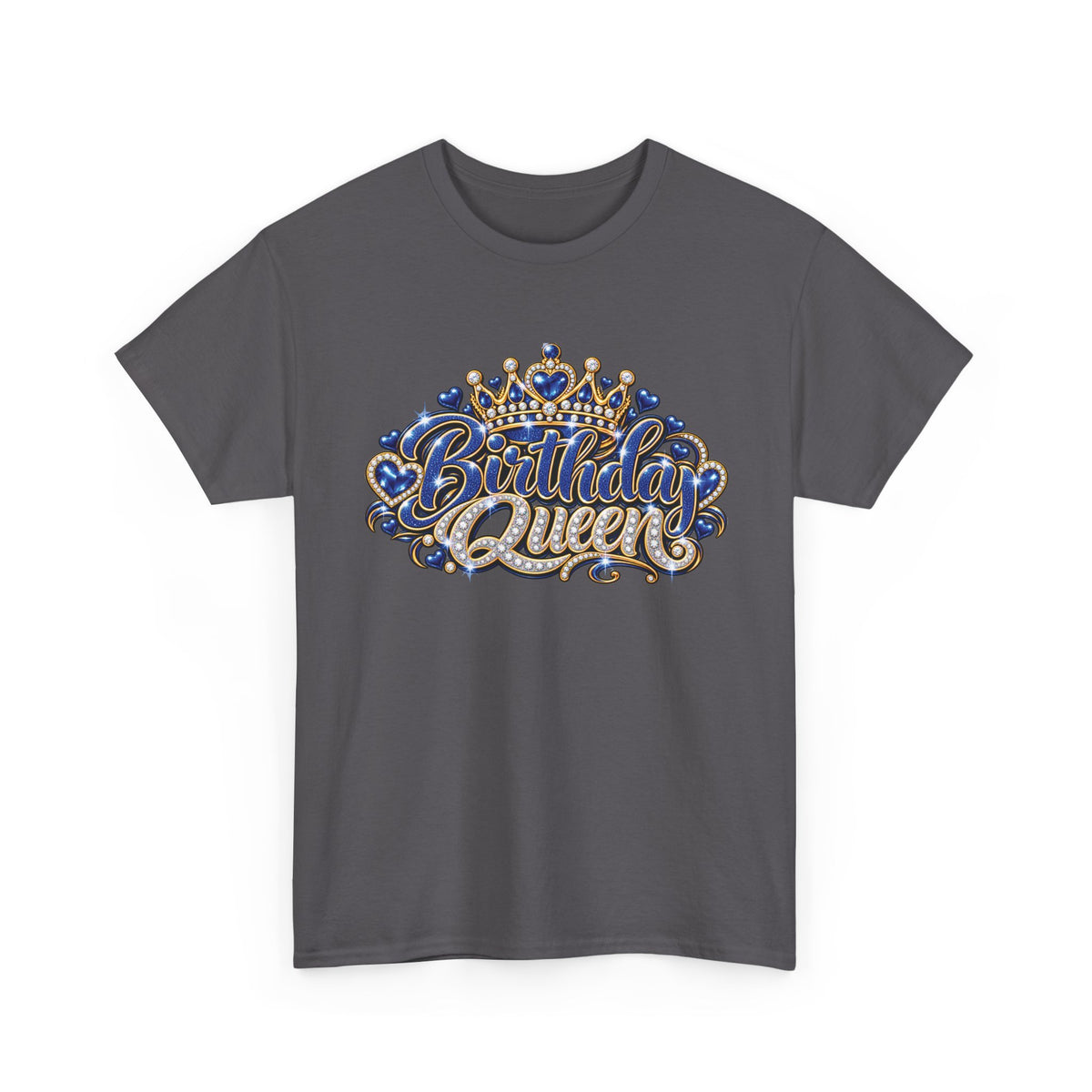 Birthday Queen Crown Graphic T-Shirt