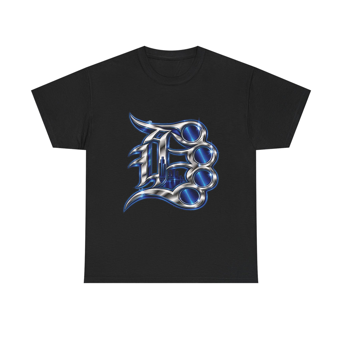 Detroit Brass Knuckles graphic tee | 313 Skyline Drip T-Shirt