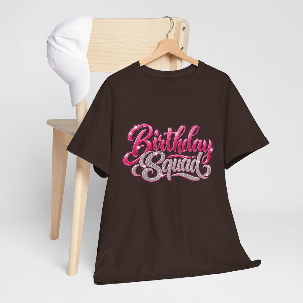 Birthday Squad Graphic T-Shirt