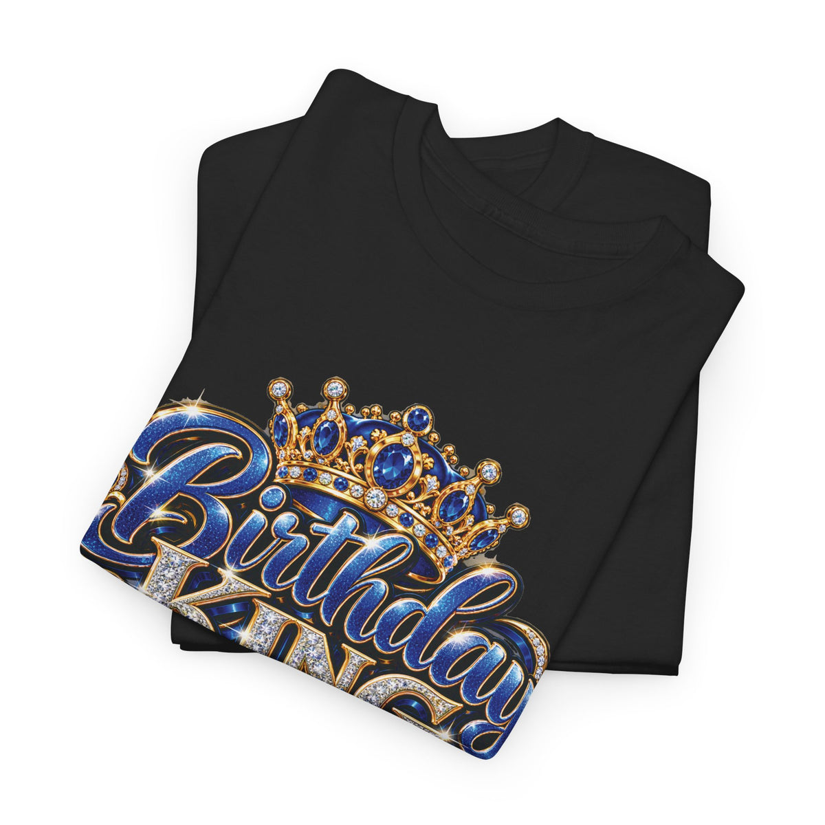 Birthday King Crown Graphic T-Shirt
