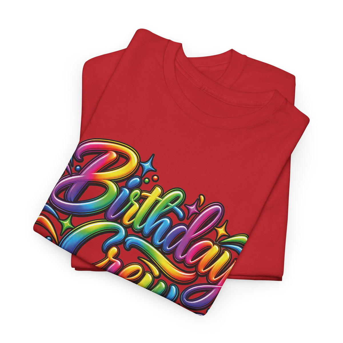 Birthday Crew Colorful Celebration T-Shirt