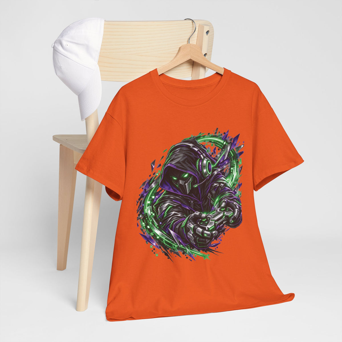 Dark Fantasy Samurai Warrior Video Game T-Shirt