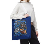 Detroit Football Fan Lion Tote Bag | Vintage City Pride