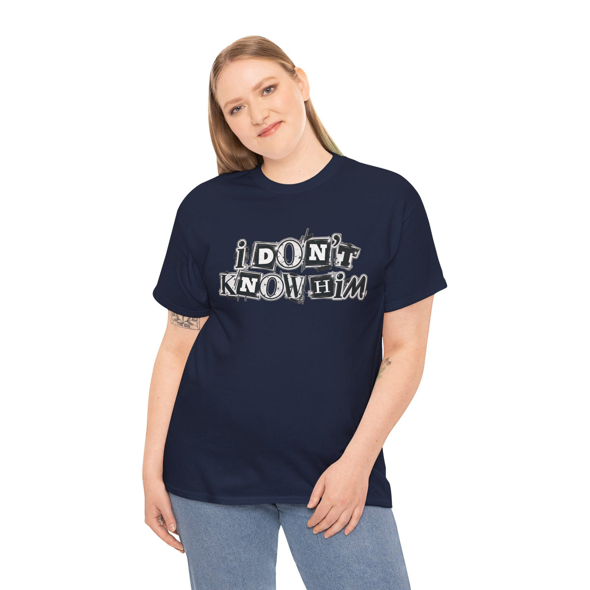 I Don’t Know Him Couples Statement T-Shirt