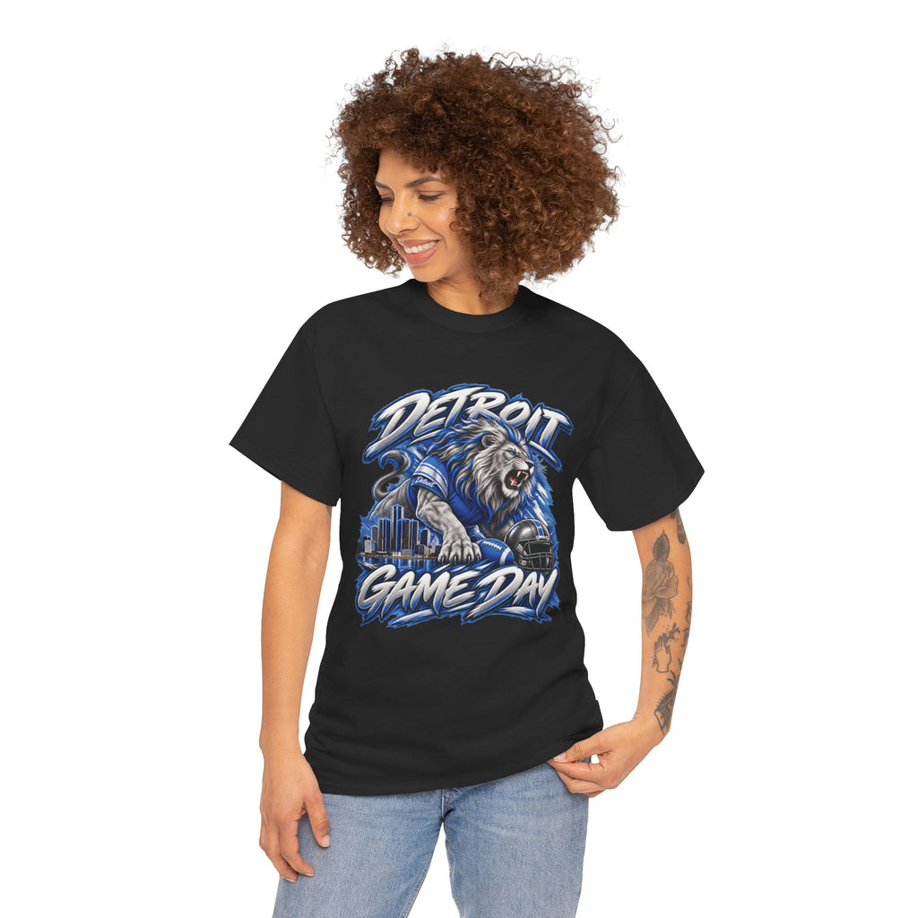 Detroit Game Day Lions Football T-Shirt