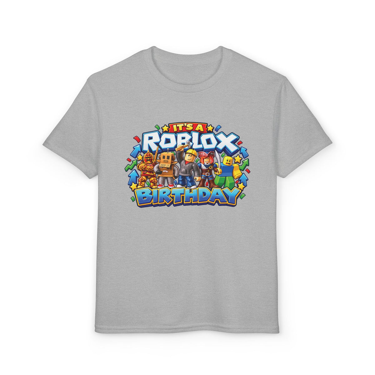 Roblox Birthday “Leveling Up to 5” Youth T-Shirt
